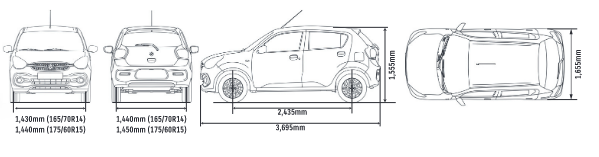 نظام التعليق في suzuki celerio 2022